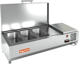 Витрина для ингредиентов HiCold VRTU 1000 1/4