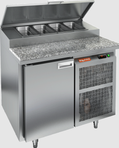 Стол холодильный HiCold PZ1-1/GN камень