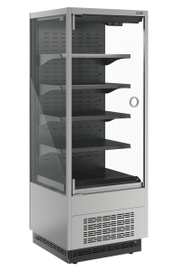 Горка холодильная Carboma FC20-07 VM 0,7-1 LIGHT фронт X0 9006-9005 (версия 2.0)