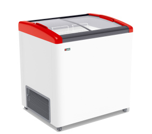 Ларь морозильный Gellar FG 275 E красный