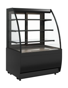 Витрина кондитерская Carboma K70 VM 0,9-2 STANDARD 9005 (открытая, версия 2.0)
