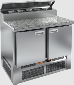 Стол холодильный HiCold PZE2-11/GN камень