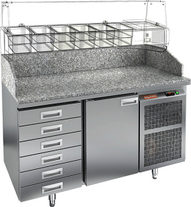 Стол холодильный HiCold PZ4-1/GN