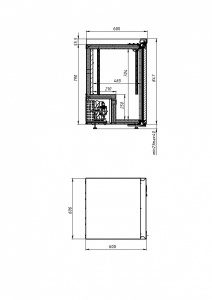 Шкаф холодильный Polair DW 102 Bravo