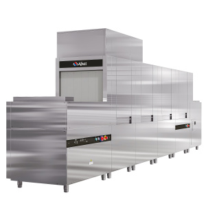 Машина посудомоечная с тоннельной загрузкой Abat МПТ-3000К левая