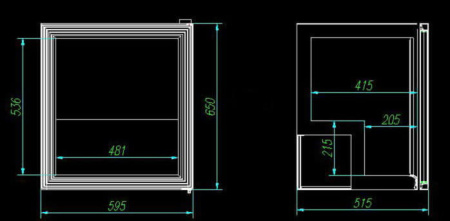 Шкаф морозильный Hurakan HKN-UF100G