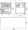 Стол холодильный Polair TM2GNpizza-GC