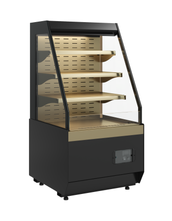 Горка холодильная Carboma KC70 VM 0,6-2 STANDARD 9005-0109 (скошенная боковина, версия 2.0)