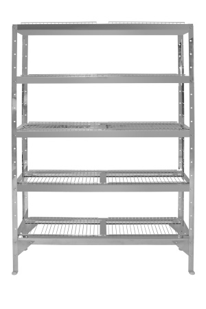 Стеллаж решетчатый Hessen СР-1,8×16/5 нерж